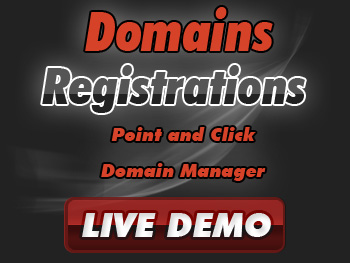 Bargain domain name registration services